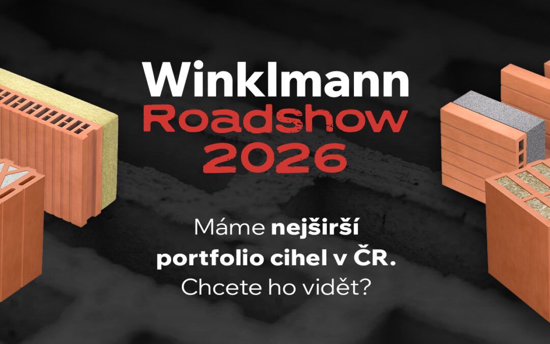 Winklmann vyráží na roadshow! A bude to pořádná jízda!